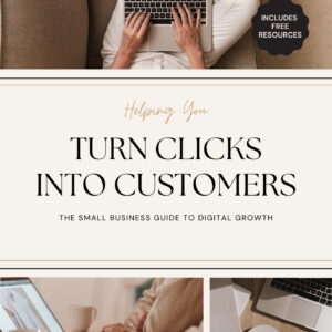 Turn Clicks Into Customers (Digital E-book)