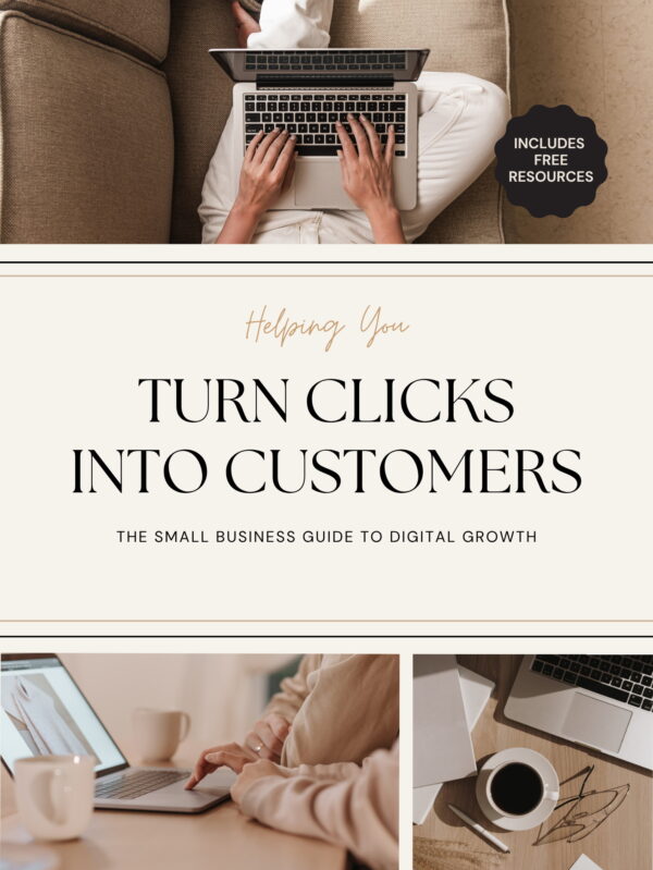 Turn Clicks Into Customers (Digital E-book)